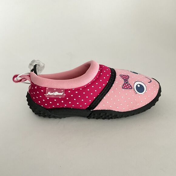 Just Speed Water Shoes Kids Size 7M Pink Slip On Comfort Beach Pool - Picture 2 of 11